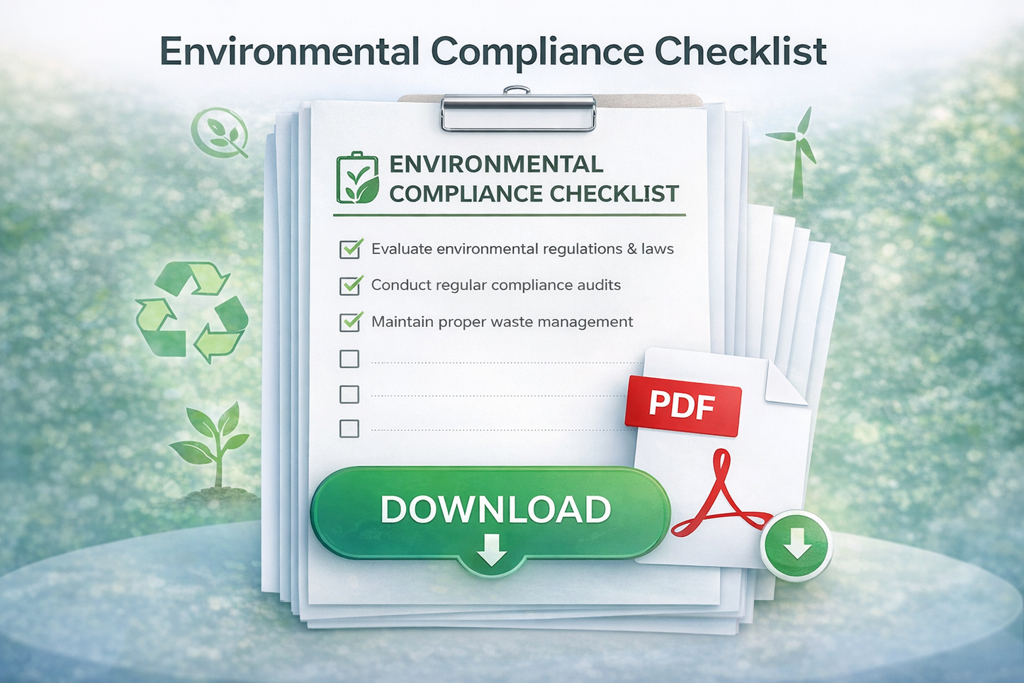 Environmental Compliance Checklist (Download)